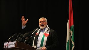 نعت حركة حماس رئيس مكتبها السياسي الشهيد إسماعيل هنية- الأناضول