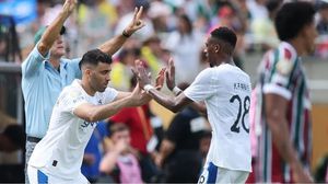 وانضم حمد الله إلى صفوف الهلال، مُعارًا من الشباب،- أ ف ب