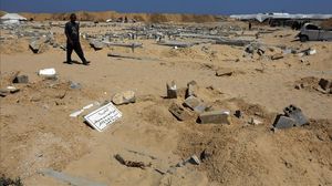 الاحتلال دمر 40 مقبرة من أصل 60 في غزة- الأناضول