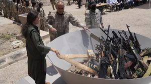 "تحقيق السلام ونبذ السلاح، والاحتكام إلى الحوار، والتأريخ المشترك بين الترك والكرد"- إكس