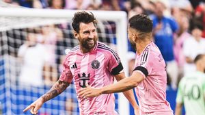 وبات في رصيد ميسي الآن 12 هدفا في 14 مباراة بالدوري الأمريكي- إنتر ميامي / إكس
