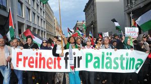 احتجاجات في برلين على غرار أخرى في عواصم دولية تنديدا بالعدوان - الأناضول