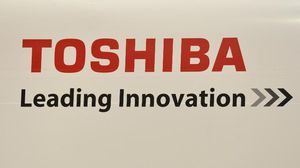 شعار TOSHIBA - أ ف ب