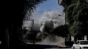 إسرائيل تواصل قصفها المدنيين في غزة خارقة التهدئة الإنسانية - الأناضول