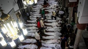 قتلت قوات الأمن المصرية مئات المصريين في ميدان رابعة - أرشيفية