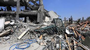 آثار العدوان الإسرائيلي على قطاع غزة في البنى التحتية - الأناضول