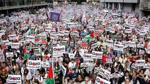 تأييد دولي عارم لمطالب الشعب الفلسطيني بشأن وقف إطلاق النار بغزة - أ ف ب