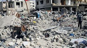 قوات النظام تقصف عتمان في ريف درعا بالغازات السامة - أرشيفية