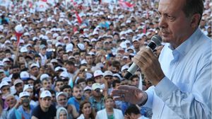  رئيس الوزراء التركي "رجب طيب أردوغان" - الأناضول