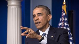 أوباما دعا للتوحد في مواجهة "المتشددين" - أ ف ب 
