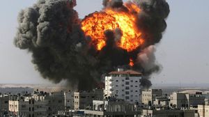 القصف الإسرائيلي المكثف لقطاع غزة تستخدم فيه كل إمكانيات الحرب لدى الكيان - (وكالات محلية)