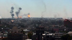 قصف إسرائيلي عنيف يستهدف المدنيين في غزة - الأناضول