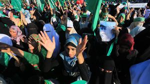 مسيرة لحركة حماس في غزة (أرشيفية) - الأناضول