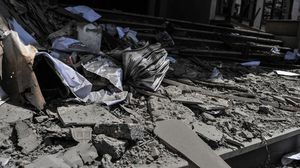 قصف أحد مباني الجامعة الإسلامية في غزة - الأناضول
