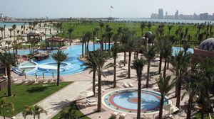 قيمة الاستثمارات الفندقية الجديدة في منطقة الشرق الأوسط وشمال أفريقيا قد تسجل ارتفاعاً قياسياً خلال عام 2018- أ ف ب 