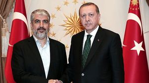 أردوغان التقى مشعل في قصر يلدز الرئاسي بإسطنبول - الأناضول