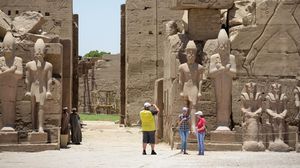 تعول مصر على قطاع السياحة في توفير نحو 20% من العملة الصعبة سنويا ـ أ ف ب 