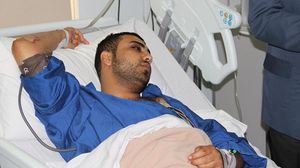 أحد المصابين الأردنيين جراء اعتداء العراقيين الطيارين عليه