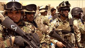 جنود عراقيون في تدريبات عسكرية لتحرير المدن العراقية من تنظيم الدولة - أرشيفية
