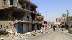 دمار كبير لحق بالمدن اليمنية جراء الحرب - أ ف ب