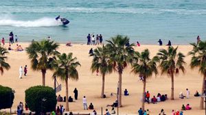 تتجاوز درجات الحرارة صيفا في الكويت الـ40 درجة مئوية لكنها قد تصل إلى 50 درجة أحيانا وتفوقها - أ ف ب