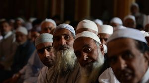 ارتفع نصيب المسلمين إلى 14.2 في المئة من 13.4 في المئة عام 2001 - أ ف ب