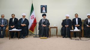 خامنئي لدى استقباله رئيس الجمهورية حسن روحاني ومجلس الوزراء 