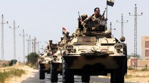بدأ الجيش المصري الشهر الماضي حملة أمنية واسعة تستهدف "ولاية سيناء" - أرشيفية