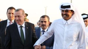 يحظى الرئيسان التركي والقطري بتقدير رسمي وشعبي في قطاع غزة - أرشيفية