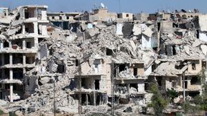 مدينة حلب مقسمة منذ العام 2012 بين أحياء شرقية تحت سيطرة الفصائل المقاتلة وأحياء غربية يسيطر عليها الجيش السوري- أ ف ب