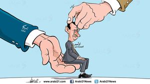 العمل المشترك في سوريا كاريكاتير