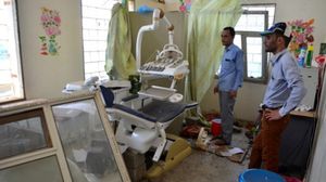 مستشفى في صعدة تم قصفه من قبل طائرات التحالف- أ ف ب