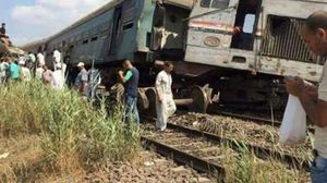 الحادث وقع بين قطار قادم إلى الإسكندرية وآخر متجه من إلى بورسعيد- فيسبوك