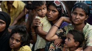  الآلاف من مسلمي بورما من عمليات القتل إلى بنغلاديش- ا ف ب