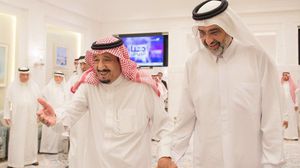 عبد الله بن علي آل ثاني التقى بالملك سلمان وولي عهده بالرياض- تويتر