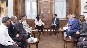 الأسد مع برلمانيين من أحزاب تونسية- سانا