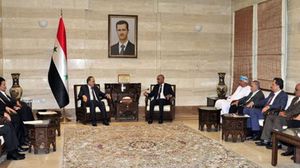 التقى الوفد بوزراء في حكومة نظام الأسد- سانا
