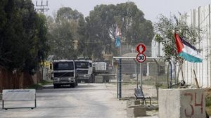 يذكر أن قوات الاحتلال أغلقت في 11 آب/ أغسطس معبر كرم أبو سالم التجاري جنوب قطاع غزة- جيتي