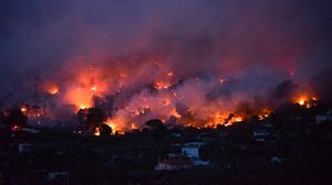 يأتي الحريق الجديد بعد أقل من شهر من مقتل أكثر من 90 شخصا في أسوأ حريق تشهده اليونان- جيتي