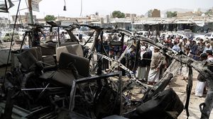 شكوك في رغبة السعودية بإجراء تحقيق حول الغارة الجوية في اليمن التي استهدفت حافلة أطفال وأودت بحياة 29 طفلا- جيتي