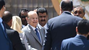 هادي التقى خلال زيارته لمصر برئيس الانقلاب العسكري عبد الفتاح السيسي- جيتي 