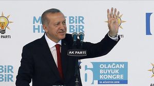 أردوغان أكد أن تركيا تدعم المضطهدين حول العالم وأن هذا الأمر نقطة قوة لبلاده- الأناضول
