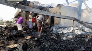الضربات الجوية التي شنها التحالف بقيادة السعودية في اليمن سببت خسائر شديدة في الأرواح بين المدنيين- جيتي 