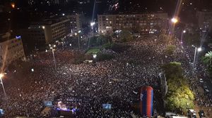 أعلن المنظمون عن المظاهرة أن العدد تجاوز 100 ألف- تويتر
