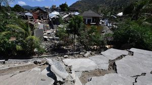 الزلزال وقع قبالة ساحل سومطرة الإندونيسية- جيتي