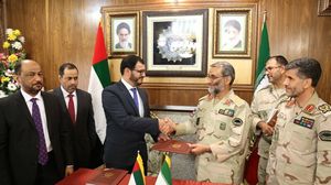 الخميس الماضي، وقعت إيران والإمارات على مذكرة تفاهم لتعزيز العلاقات وترسيخ أمن الحدود- وكالة إرنا