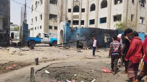عشرات سقطوا بين قتيل وجريح بينهم قائد عسكري بارز مدعوم من أبوظبي في عدن جنوب اليمن- جيتي