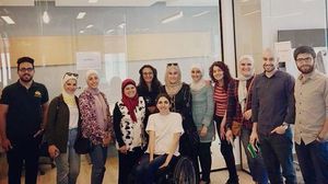 أمضت آغابي أعواما في مساعدتها للأشخاص ذوي الإعاقة في الأردن- تويتر