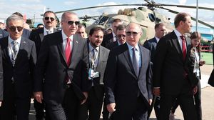 أردوغان و بوتين معرض عسكري - الأناضول