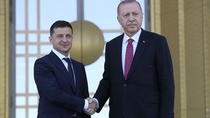 أردوغان أكد لنظيره الأوكراني الأسبوع الماضي عدم اعترافه بضم روسيا لشبه جزيرة القرم - الأناضول 